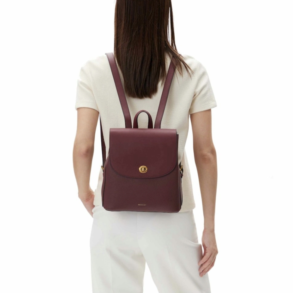 Bolvaint Geneviève Paris Backpack Purse Fine Leather Luxury Tote Bag Plu… - Picture 6 of 16